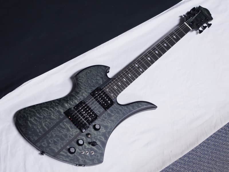 B.C. Rich Mockingbird STQ in Trans Black Satin finish NEW w/ | Reverb