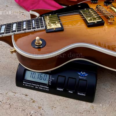 ✮INCREDIBLE✮DREAM Vintage 1999 Gibson Les Paul Custom✮HONEYBURST✮OHSC✮TIMEWARP ! image 24