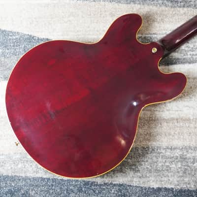 1978 Greco SA-800 WA Wine Red Fujigen MIJ Vintage Semi-Hollow Guitar Made in Japan image 4
