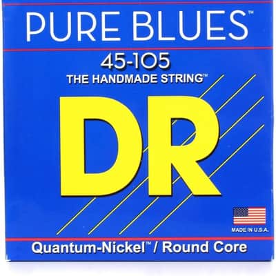 Corde Per Basso Elettrico DR Strings Red Devils RDB-45 Rosse Rivestite K3