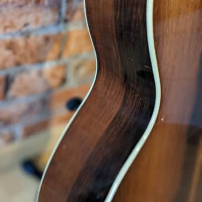 Washburn Parlor 1923 Pre-War II - Brazilian Rosewood back image 17