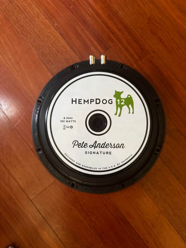 Eminence Hempdog 12 12" Pete Anderson Guitar Speaker, 150 Watts at 8 Ohms image 1