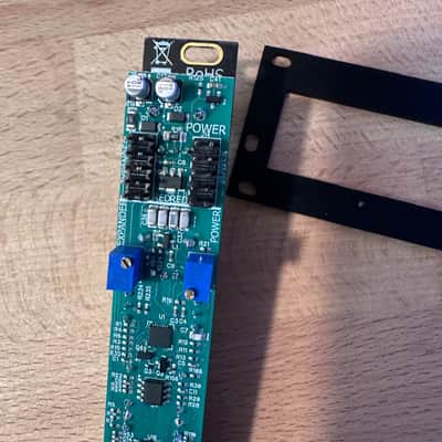 After Later Audio Brooks Compact 4HP Thru-Zero VCO w/ 1u Intellijel format 3u to 1u adapter Eurorack image 4