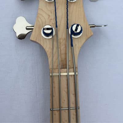 Wrong Way Customs Motown Tone Machine / P-Bass Precision Bass Guitar Lefty Ash Body Maple Neck image 5