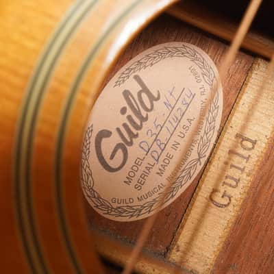 1985 Guild D-35 Dreadnought Guitar (VIDEO! Fresh Work, Ready) image 20