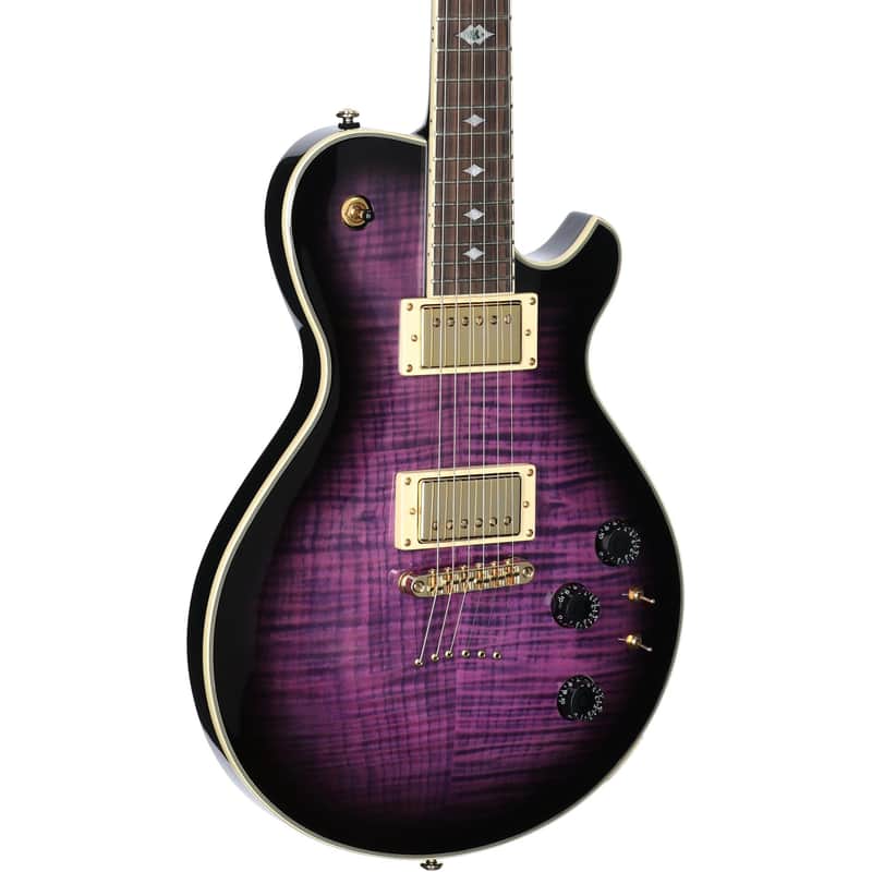 Michael Kelly Limited Modshop Patriot Electric Guitar, Purple