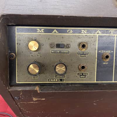 Magnatone Custom 460 2x12 + (2) 5x7 Tube Combo Amp 1962 - Fully Serviced image 8