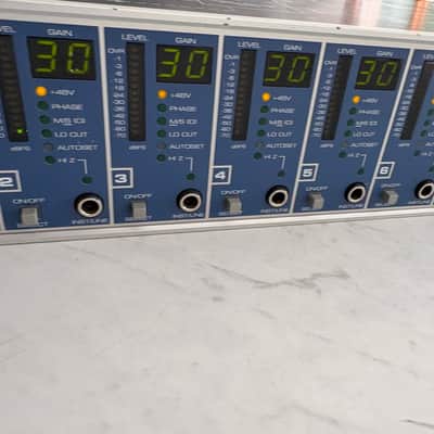 RME Micstasy 8-Channel Mic Preamp and A/D Converter 2010s - Blue image 3