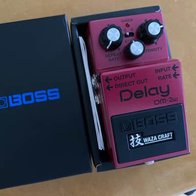 Boss DM-2W Delay Waza Craft 2015 - Present - Pink image 1