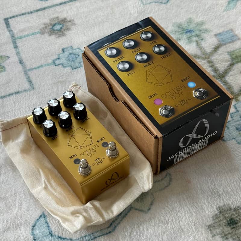 Jackson Audio  Golden Boy Joey Landreth Signature Overdrive (SIGNED BY JOEY LANDRETH) image 1