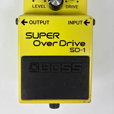 Boss SD-1 Super Overdrive 1981 - 1988 Made In Japan | Reverb