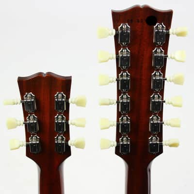2025 Gibson Custom Shop JIMMY PAGE EDS-1275 Double Neck 1969 Reissue Cherry Signature Model image 13