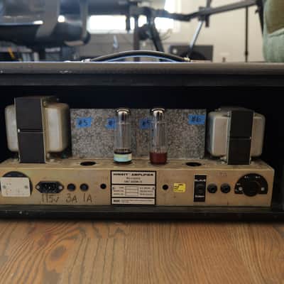 1982 Hiwatt Custom 50 DR504 Black image 5