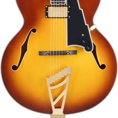 D'Angelico DAEEXL1DITBGT EXCEL EXL 1 Archtop Single Cutaway Hollow Body 6-String Electric Guitar w/Deluxe Hard Case image 5