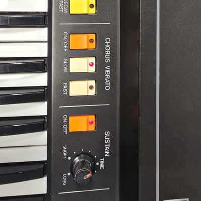 Roland VK-09 61-Key Electronic Organ 1980s - Black image 3