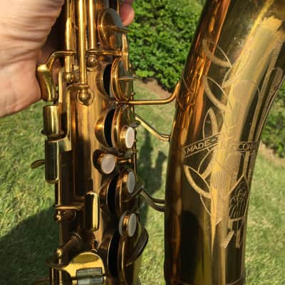 SUMMER DEAL CONN SAXOPHONE 6M VIII MATCHING VII NECK 1941 NAKED LADY ORIGNAL FINISH SWEET ORIGINAL CASE RECENTLY SERVICED DID NOT NEED ANYTHING PLAY TESTED image 23