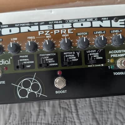 Radial Tonebone PZ-PRE Acoustic Preamp/DI Box/EQ image 1