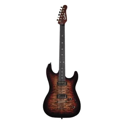 Godin Artisan ST-II EN Electric Guitar - WhiskeyBurst w/Ebony FB image 2