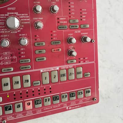 Korg Electribe-SX ESX-1 Music Production Sampler 2000s - Red image 4