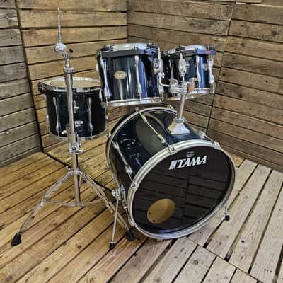 Drum Kit Tama Rockstar, Transparent Blue USED! RKRKD240526 image 2