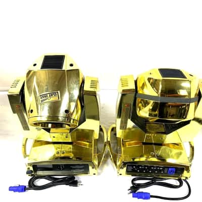 Clay Paky Sharpy Gold Beam Moving Head Lights With Case (Lot Of 4)TrueHeartSound image 5