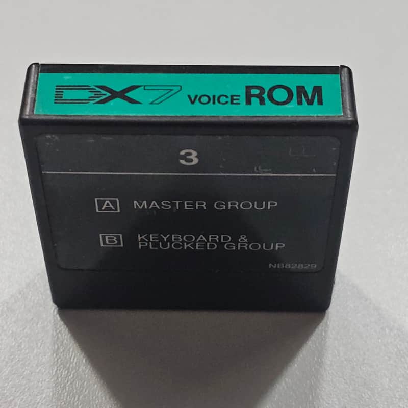 Yamaha DX7 Data ROM Cartridge | Reverb