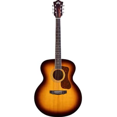 Guild F-250E Jumbo Deluxe Antique Burst Acoustic Electric 383-3604-937 image 1