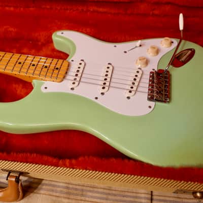 Fender AVRI '57 Reissue Stratocaster 1990 - Seafoam Green image 13
