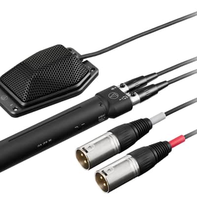Immagine Audio Technica BP350ST-UB Broadcast MS Stereo Microphone M-S Boundary Clipon Mic - 5
