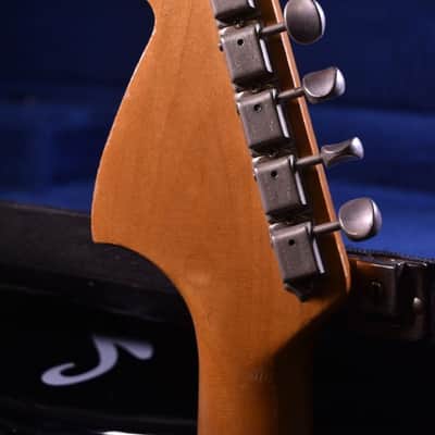 Fender stratocaster 1966 olympic white old refin image 10
