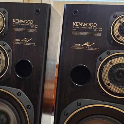 VINTAGE KENWOOD 3 WAY SPEAKERS /8 OHM/MADE IN JAPAN image 6