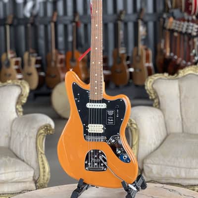 Fender Player Jaguar PF Capri Orange image 1