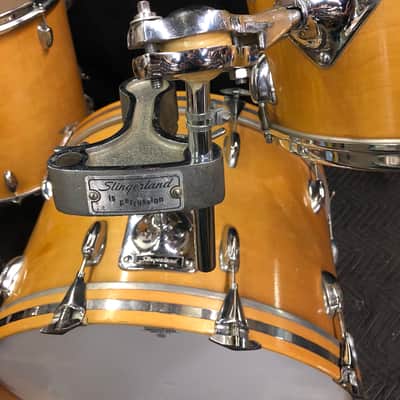 Slingerland Magnum Drum Set 70's Natural Thermogloss 20-13-16 image 5