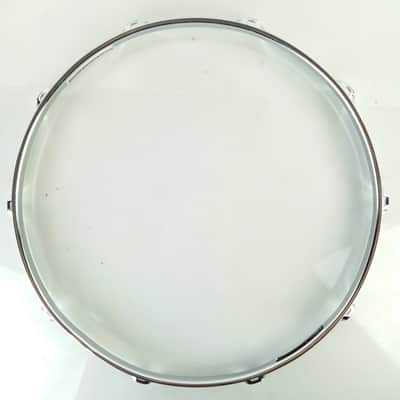 Ludwig 14"10-Lug Resonant 2.3mm Snare Drum Rim/Hoop Triple Flange Vintage Chrome image 7