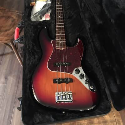 Fender American Standard Jazz Bass 2015 Sunburst Custom Shop Pickups image 1