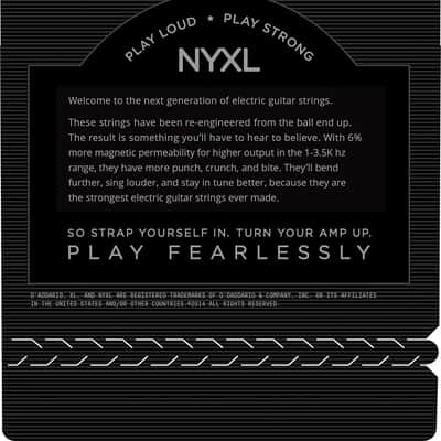 D’Addario NYXL0942 Nickel Plated Electric Guitar Strings, Extra Light (9-42) - 3 Pack image 3