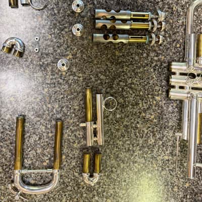 Bach Artisan Stradivarius AB190S Silver Trumpet w/ 3C Megatone & Original Case – Elkhart USA image 16