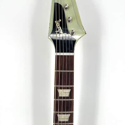 Gibson Firebird V 1963 with Maestro Vibrola Heavy Aged Murphy Lab - Antique Frost Blue image 3
