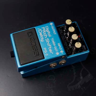 Boss PS-2 Digital Pitch Shifter/Delay (Blue Label) 1987 - 1992 w/ original Box and warranty card. image 3