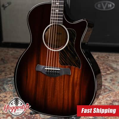 Taylor Next Generation Builder's Edition 524ce Grand Auditorium Acoustic/Electric Guitar with Hardshell Case