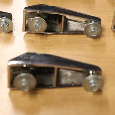 Remo Chrome Tom Drum Lugs 16pk Vintage 1980's image 15