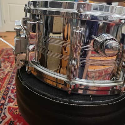Tama Mastercraft Imperialstar 8056 14x6.5 10 Lug Snare Drum 1980s image 6