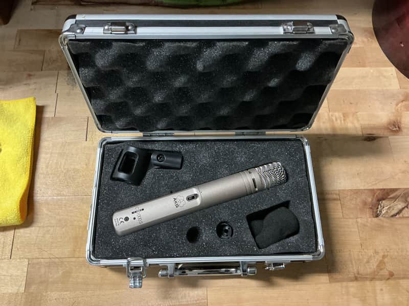 AKG C100 s small diaphram condenser microphone with case image 1
