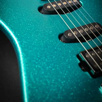 Tom Anderson Pro Am Big Sparkle Teal (07-10-24A) image 12