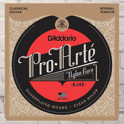 D'Addario EJ45 Normal Tension Nylon Pro-Arte Classical Guitar Strings 02-43 image 1