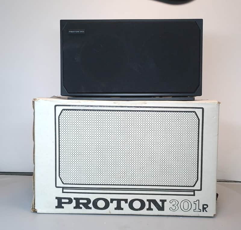 Proton 301R Powered Subwoofer Vintage HiFi Home Audio Sub with Original Box image 1