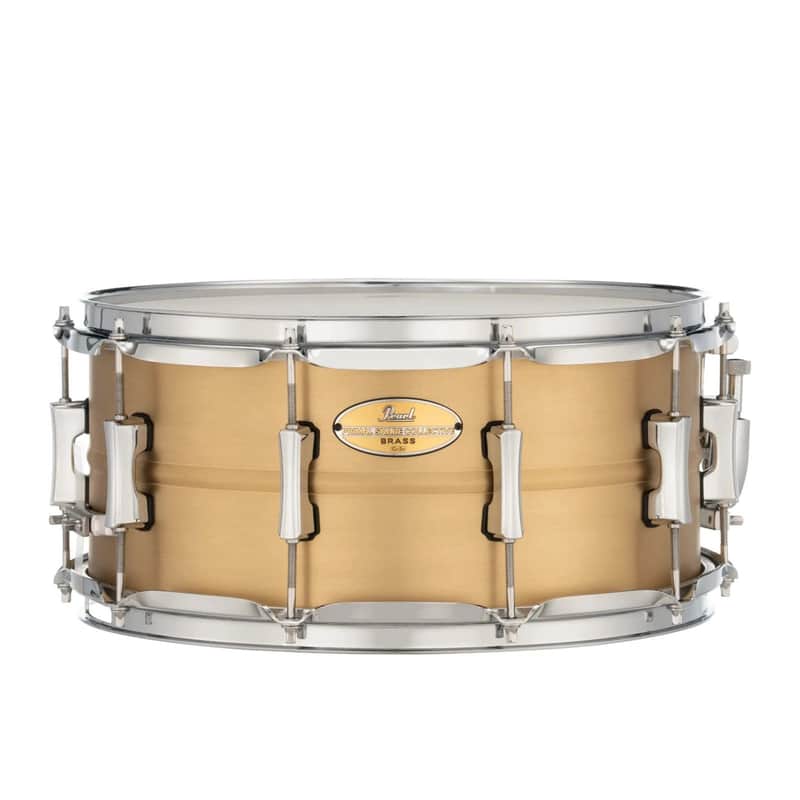 Pearl PSC1465B Primal Collective Brass 14x6.5" Snare Drum image 1