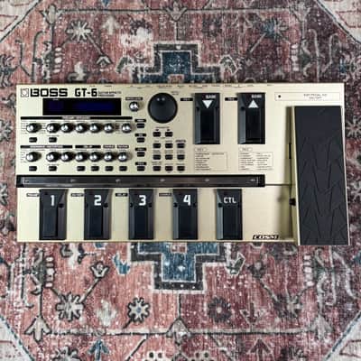 2002 Boss GT6 Guitar Effects Processor COSM Multi Effect Pedal W/ Original Box Power Supply & Manual! image 2