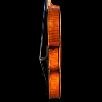 Excellent Sound 16” Viola Hand Made by Master Mr SONG, Beautiful Color, Free with case and bow image 7