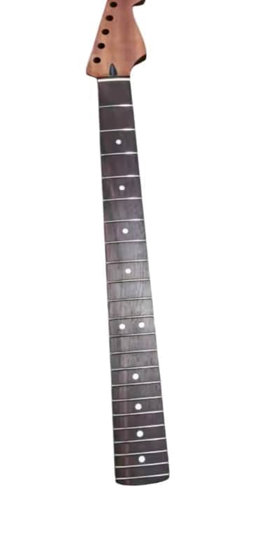 Mahogany Wood Guitar Stratocaster Strat Style Neck, Rosewood 22 Frets Fingerboard image 1